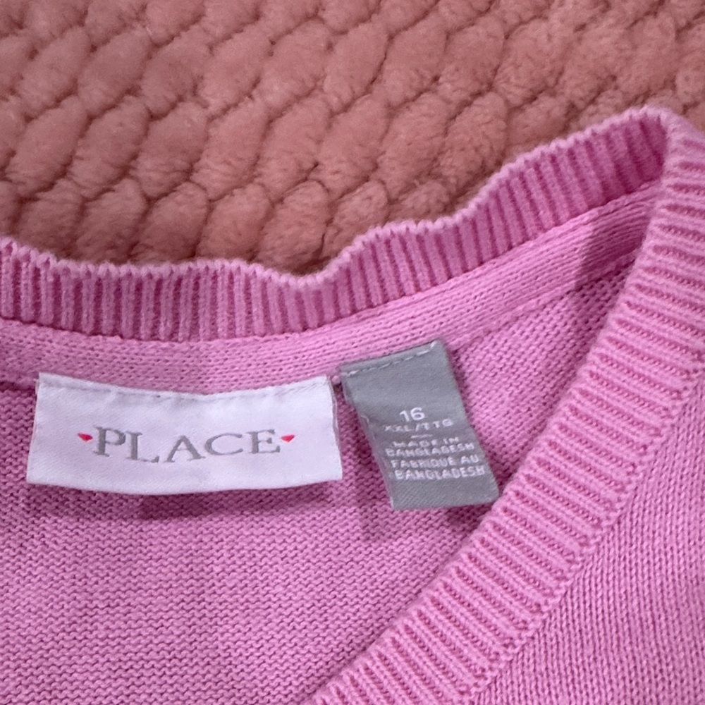 The Children's Place Soft Pink Cardigan - Picture 2 of 4